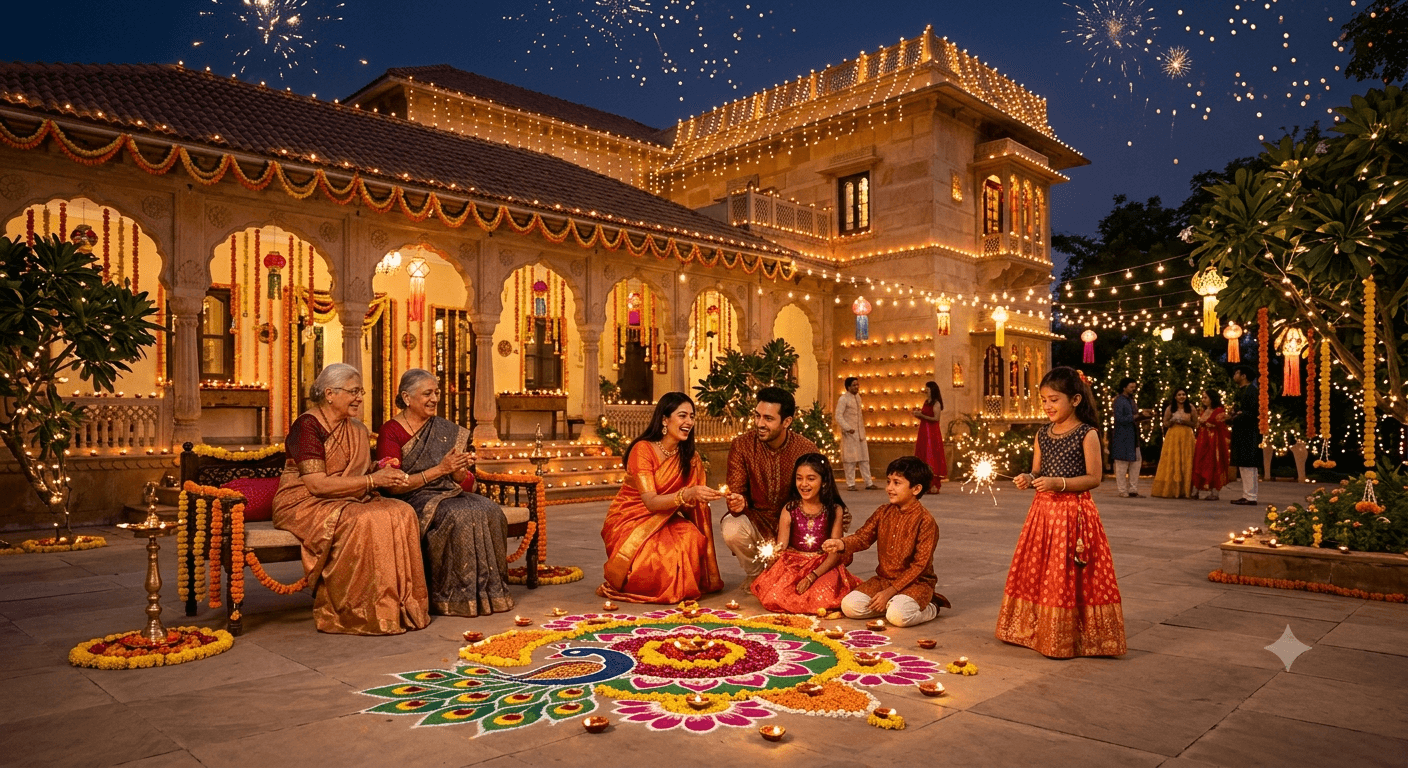 Diwali Special: Farmhouse Gatherings for Family & Friends
